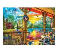 Puzzle xxl peche au petit matin carton 500 pieces - Eurographics G