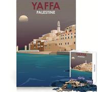 Puzzle Yaffa Palestine Design Art Hard de 1000 pièces pour Adultes Un Cadeau Original et Stimulant pour améliorer Votre mémoire et Passer Un agréable Moment Bords Nets (38x52cm)