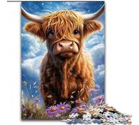 Puzzle Yak 1000 pièces pour Adultes et Adolescents, Jeu Familial, décoration d'intérieur et Cadeaux Uniques pour Les 14 Ans et Plus (Taille 26x38cm)