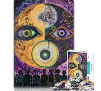 Puzzle Yin et Yang 1000 pièces pour Adultes et Adolescents Jouet éducatif et éducatif idéal comme Cadeau pour Toute la Famille (38x26cm).