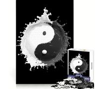 Puzzle Yin Yang Splash 1000 pièces Développe la logique, favorise la Pleine Conscience, est Un Cadeau précis et attentionné (50x75cm)