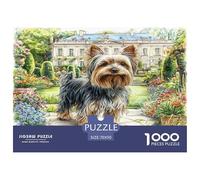 Puzzle Yorkshire Mignon pour Adultes, défi Stimulant, par Grand Garden Educational Games. Idéal pour se détendre et décorer Un Mur. 70x50 cm/1000pcs.