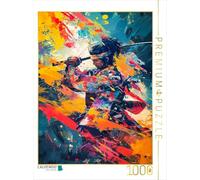 Puzzle · Yoroi - Armure de samouraï | 1000 pièces · Format assemblé 64 × 48 cm · CALVENDO Puzzle