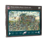 Puzzle YouTheFan NFL Philadelphia Eagles Joe Journeyman - 500 pi?ces