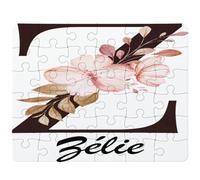Puzzle Zélie | 30 Pièces 24 × 19 cm Carton Brillant 2 mm | Message à Reconstituer Annonce Surprise | Cadeau Anniversaire Noël