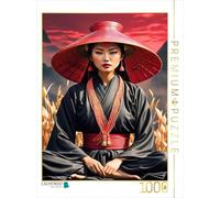 Puzzle · Zen - Femme méditant en Harmonie avec Son Corps et Son Esprit | 1000 pièces · Format assemblé 64 × 48 cm · CALVENDO Puzzle