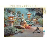 Puzzle · Zen - Motifs illustrant Le Silence et la méditation | Jardin avec des statues de Bouddha · 2000 pièces · Format assemblé 90 × 67 cm · CALVENDO Puzzle