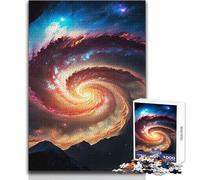 Puzzle Zen Spirale Galactique pour Adultes - 1000 Pièces - Jeu d'Éveil et de Réflexion - Cadeau Original et Surprise - 38x52cm