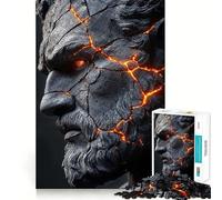 Puzzle Zeus,Dieu Grec,1000 pièces,Jeu cognitif et Amusant,pièces Parfaitement emboîtables,Cadeau d'anniversaire,Casse-tête (50x75cm)