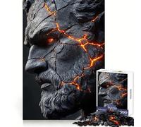 Puzzle Zeus, Dieu Grec, pour Adultes, 1000 pièces, entraînement de la mémoire, Loisir Calme, découpe Impeccable, pour Les fêtes (50x75cm)