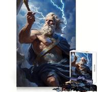 Puzzle Zeus Grec de 1000 pièces pour Adolescents Un Cadeau mémorable, Source de Plaisir et de détente (38x52cm)
