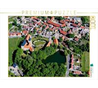 Puzzle · Zilly et Son château Fort entouré d'eau | 1000 pièces · Format assemblé 64 × 48 cm · CALVENDO Puzzle