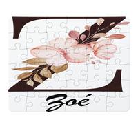 Puzzle Zoé | 30 Pièces 24 × 19 cm Carton Brillant 2 mm | Message à Reconstituer Annonce Surprise | Cadeau Anniversaire Noël