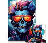 Puzzle Zombie Chill Zone de 1000 pièces pour Adultes,Jeu de résolution de problèmes,qualité Professionnelle,activité de Groupe relaxante en intérieur (38x52cm)