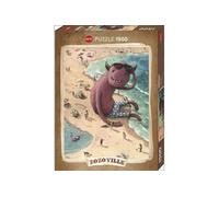 Puzzle zozoville garcon de plage 1500 pieces - GENERIQUE