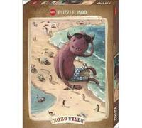 Puzzle zozoville garcon de plage heye 1500 pieces - GENERIQUE G