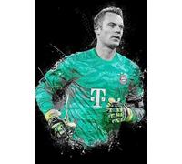 Puzzle Zy162Qk 200 pièces - Manuels des Joueurs de Football allemands - Puzzle Artistique Poster - Jouets pour Adultes, Jeu Anti-Stress, Cadeaux 35 x 25 cm