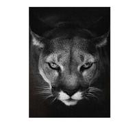 Puzzle1000pcs(52x38cm) The Cougar Silver Lion Puzzles pour Adolescents - Décoration Murale - Défi Difficile - Cadeaux Uniques pour Anniversaire Et Noël 1000pcs(52x38cm)