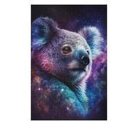 Puzzle1000pcs(75x50cm) Cosmic Koala Art Print-14 Puzzles pour Adolescents - Décoration Murale - Défi Difficile - Cadeaux Uniques pour Anniversaire Et Noël 1000pcs(75x50cm)