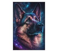 Puzzle1000pcs(75x50cm) Galactic Dog Portrait -7 Puzzles pour Adolescents - Décoration Murale - Défi Difficile - Cadeaux Uniques pour Anniversaire Et Noël 1000pcs(75x50cm)