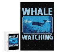 Puzzle300 PCS Whale Watching Puzzle pour Adultes Jeux Relaxants Améliorent La Mémoire Cadeaux Uniques pour Un Anniversaire Et Noël 300 PCS