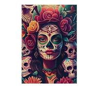 Puzzle38x26cm/1000pcs Celebrating Life and Death Puzzle Adulte, Jouet, Décoration Murale, Cadeaux pour Femmes, Cadeaux Uniques pour Un Anniversaire Et Noël 38x26cm/1000pcs
