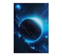 Puzzle38x26cm/1000pcs Deep Blue Planet Space Puzzle Adulte, Jouet, Décoration Murale, Cadeaux pour Femmes, Cadeaux Uniques pour Un Anniversaire Et Noël 38x26cm/1000pcs