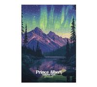Puzzle38x26cm/1000pcs Prince Albert National Park Puzzle Adulte, Jouet, Décoration Murale, Cadeaux pour Femmes, Cadeaux Uniques pour Un Anniversaire Et Noël 38x26cm/1000pcs