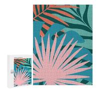 Puzzle500 PCS Minimalist Floral 42 Puzzle pour Adultes Jeux Relaxants Améliorent La Mémoire Cadeaux Uniques pour Un Anniversaire Et Noël 500 PCS