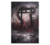 Puzzle75x50cm/1000pcs Tentacle Torii Gate Puzzle Adulte, Jouet, Décoration Murale, Cadeaux pour Femmes, Cadeaux Uniques pour Un Anniversaire Et Noël 75x50cm/1000pcs