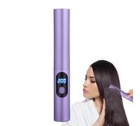 puzzlegame lisseur à cheveux, lisseur à peigne chaud - Peigne 3 Temps,à friser pour salon à la maison, peigne en fer plat, portable pour des cheveux lisses instantanés