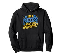 Puzzler Superpower Jigsaw Hobby Identity Humor Puzzle Power Sweat à Capuche
