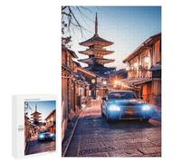 Puzzles 1000 PCS Kyoto City Puzzles pour Adolescents Jeux Relaxants Défi Difficile Cadeaux Uniques d'anniversaire Et De Noël 1000 PCS