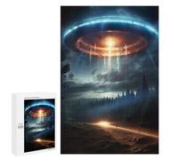 Puzzles 1000 PCS pour Adolescents Alien Invasion Jeu De Puzzle Casse-tête Anti-Stress Stimulant À Compléter 1000 PCS