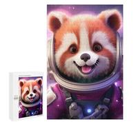 Puzzles 1000 PCS pour Adolescents Astronaut Baby Red Panda Puzzles pour Adultes À Monter Soi-même - Jeux Éducatifs Et Amusants en Famille 1000 PCS