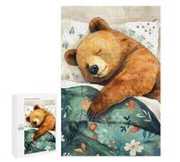 Puzzles 1000 PCS pour Adolescents Bear Sleeping Puzzles pour Adultes À Monter Soi-même - Jeux Éducatifs Et Amusants en Famille 1000 PCS