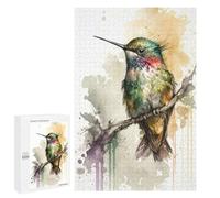 Puzzles 1000 PCS pour Adolescents Bird Hummingbird Puzzles pour Adultes Décoration Murale Jouet Difficile, Difficile, Stimulant À Compléter 1000 PCS