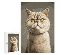 Puzzles 1000 PCS pour Adolescents British Shorthair Puzzles pour Adultes À Monter Soi-même - Jeux Éducatifs Et Amusants en Famille 1000 PCS