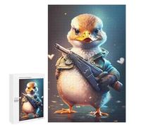 Puzzles 1000 PCS pour Adolescents Captain Baby Duck Puzzles pour Adultes À Monter Soi-même - Jeux Éducatifs Et Amusants en Famille 1000 PCS