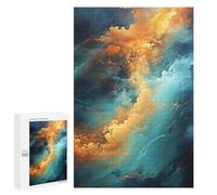 Puzzles 1000 PCS pour Adolescents Cosmic Abstract Painting-1 Puzzles pour Adultes Améliore La Mémoire Défi Éducatif Réduction du Stress Cadeaux 1000 PCS