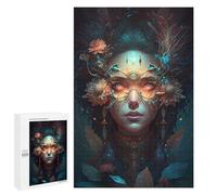 `Puzzles 1000 PCS pour Adolescents Enchanted Mystic Portrait -4 Puzzles pour Adultes Jeux De Détente Découpe De Précision Offre Spéciale Cadeaux pour Toute La Famille 1000 PCS
