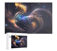 Puzzles 1000 PCS pour Adolescents Enchanted Phoenix A Digital Art Masterpiece Jeux De Puzzle Relaxants Améliorent La Mémoire Offrez-Les en Cadeau À Toute La Famille 1000 PCS