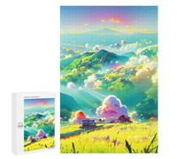 Puzzles 1000 PCS pour Adolescents Fantasy Cloudscape -6 Jeux De Puzzle Relaxants Améliorent La Mémoire Offrez-Les en Cadeau À Toute La Famille 1000 PCS