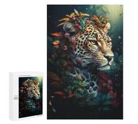 Puzzles 1000 PCS pour Adolescents Fantasy Magic Leopard Puzzles pour Adultes Décoration Murale Jouet Difficile, Difficile, Stimulant À Compléter 1000 PCS