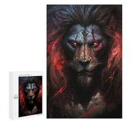 Puzzles 1000 PCS pour Adolescents Fiery Lion's Roar -1 Jeu De Puzzle Casse-tête Anti-Stress Stimulant À Compléter 1000 PCS