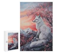 Puzzles 1000 PCS pour Adolescents Fox Magical Fairy Tale Art Puzzles pour Adultes Jeux Amusants Difficile Difficile À Compléter 1000 PCS