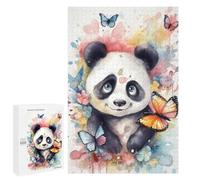 Puzzles 1000 PCS pour Adolescents Funny Little Panda Bear Puzzle pour Adultes Jouets Anti-Stress Modèle À Assembler Cadeau d'anniversaire, Cadeaux, 1000 PCS
