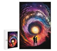 Puzzles 1000 PCS pour Adolescents Galactic Love Scenery Jeu De Puzzle Casse-tête Anti-Stress Stimulant À Compléter 1000 PCS