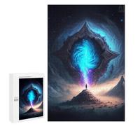 Puzzles 1000 PCS pour Adolescents Gate to Another World Puzzles pour Adultes Améliore La Mémoire Interaction Parent-Enfant Jouet Jeu Intellectuel 1000 PCS