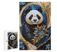 `Puzzles 1000 PCS pour Adolescents Golden Panda Kintsugi Puzzles pour Adultes Jeux De Détente Découpe De Précision Offre Spéciale Cadeaux pour Toute La Famille 1000 PCS